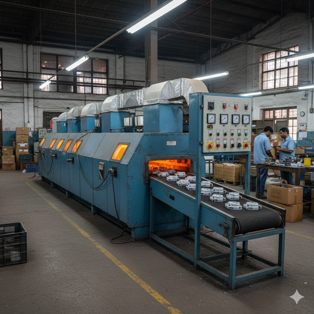 Tunnel Type Drying Oven